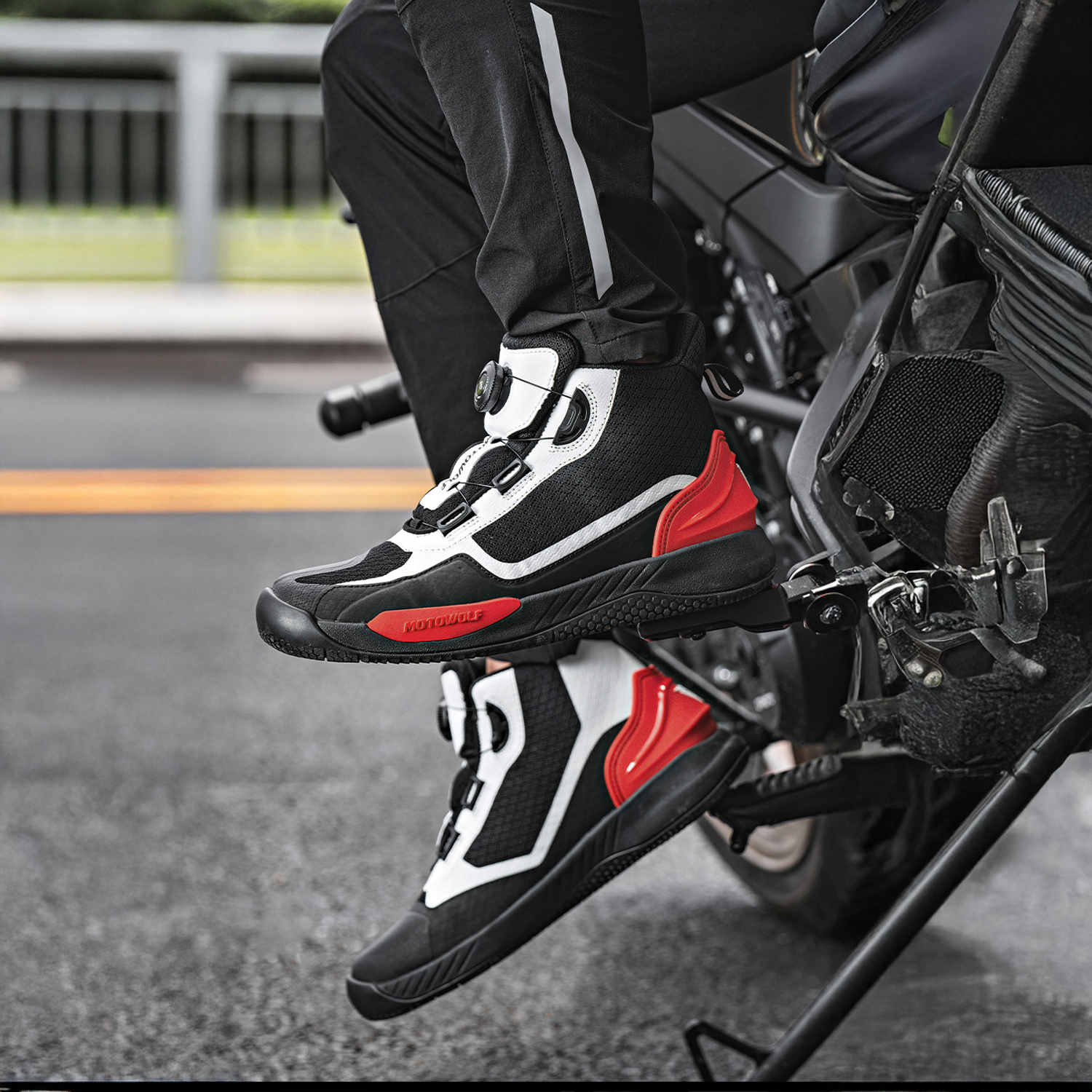 Bota Motowolf TrailFlex Semi-Impermeável Conforto Extremo