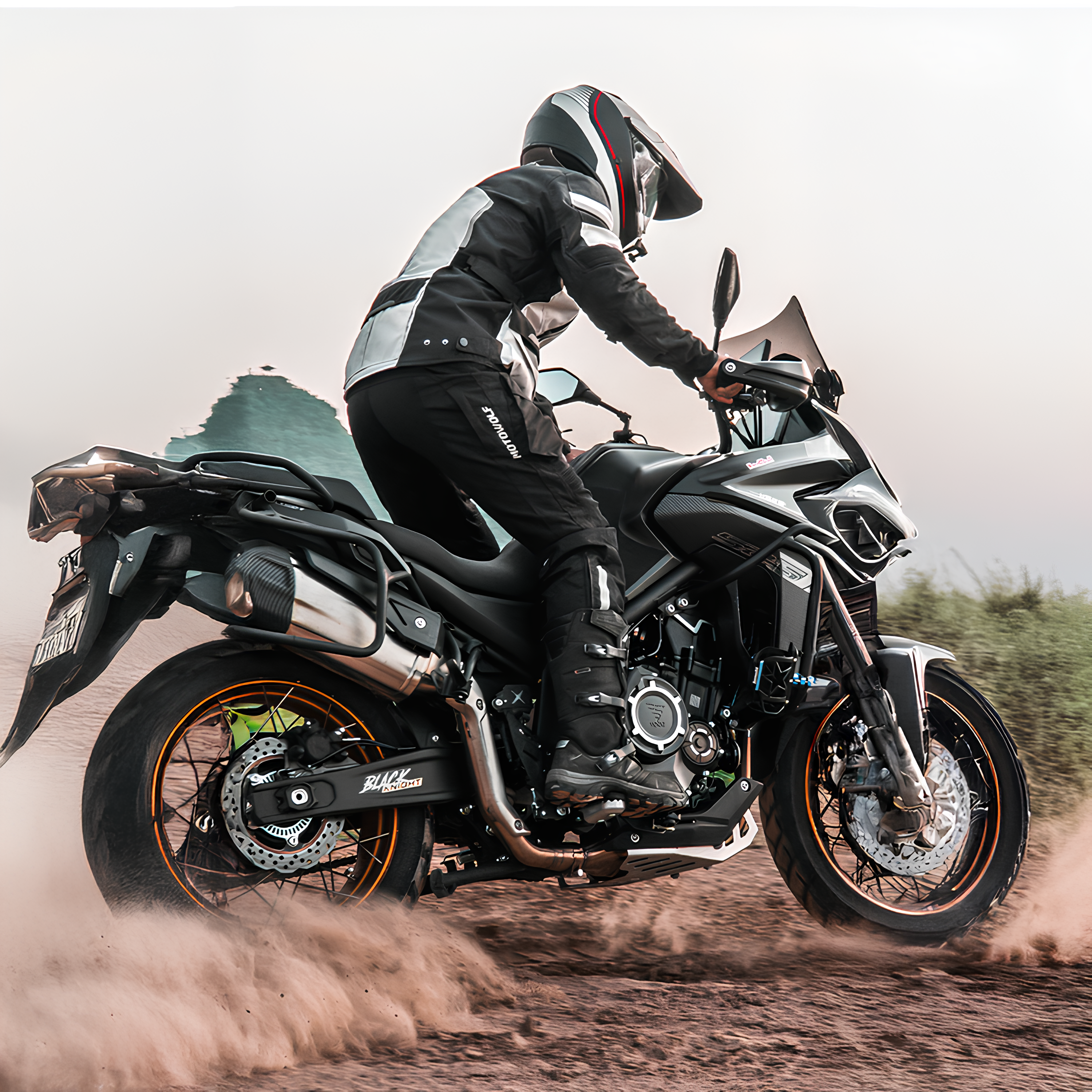 Jaqueta 3 em 1 RiderFlex AllWeather Pro - Motociclista, Impermeável, Térmica e com Proteção