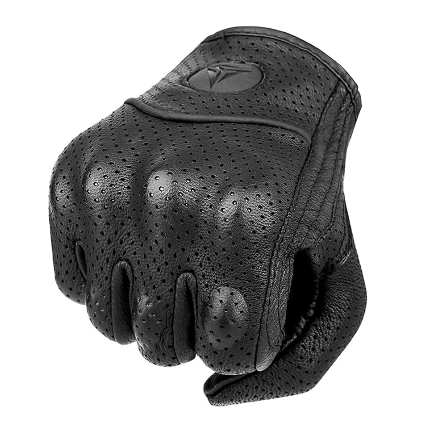 Luva de Couro Velocity 360 Pro Rider