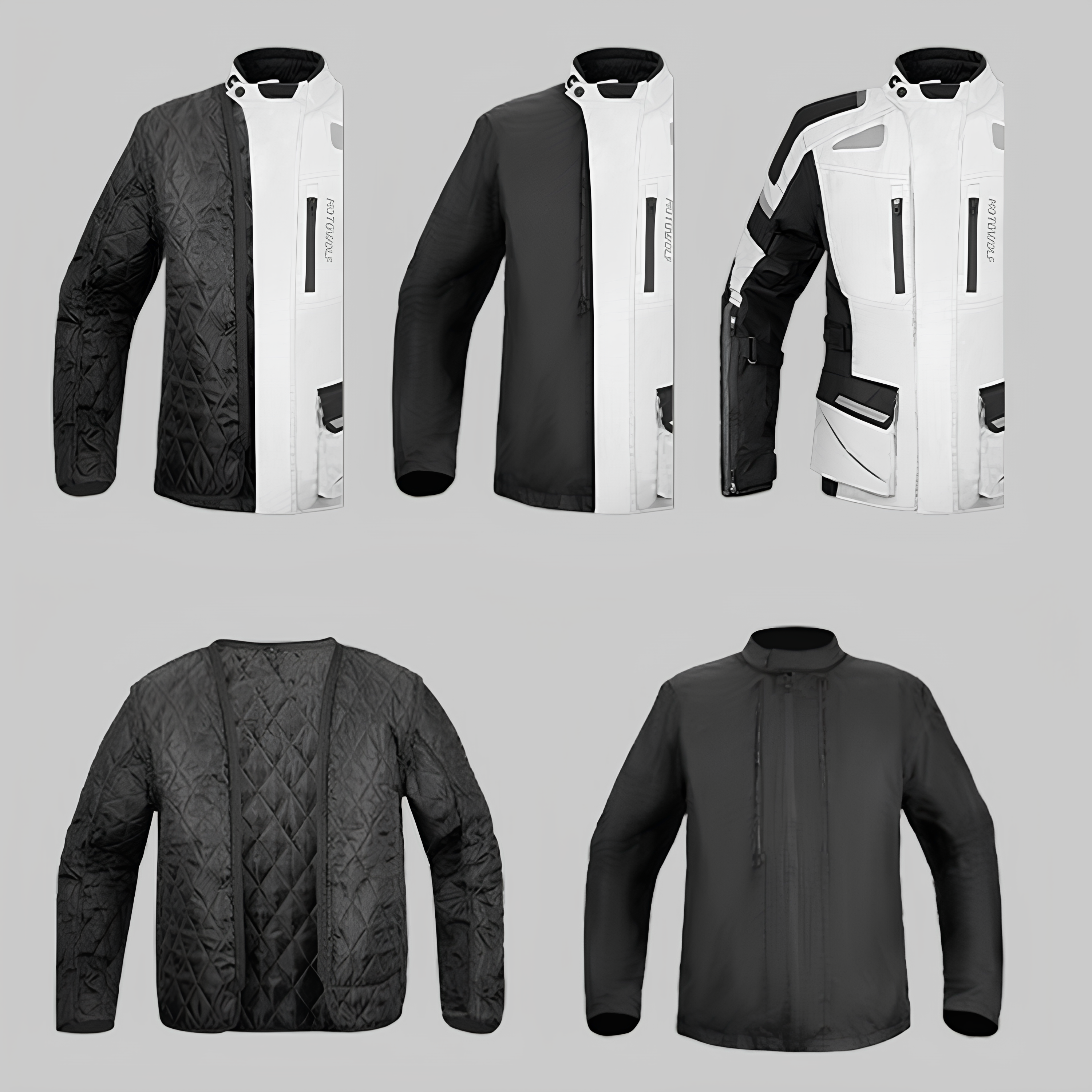 Jaqueta 3 em 1 RiderFlex AllWeather Pro - Motociclista, Impermeável, Térmica e com Proteção