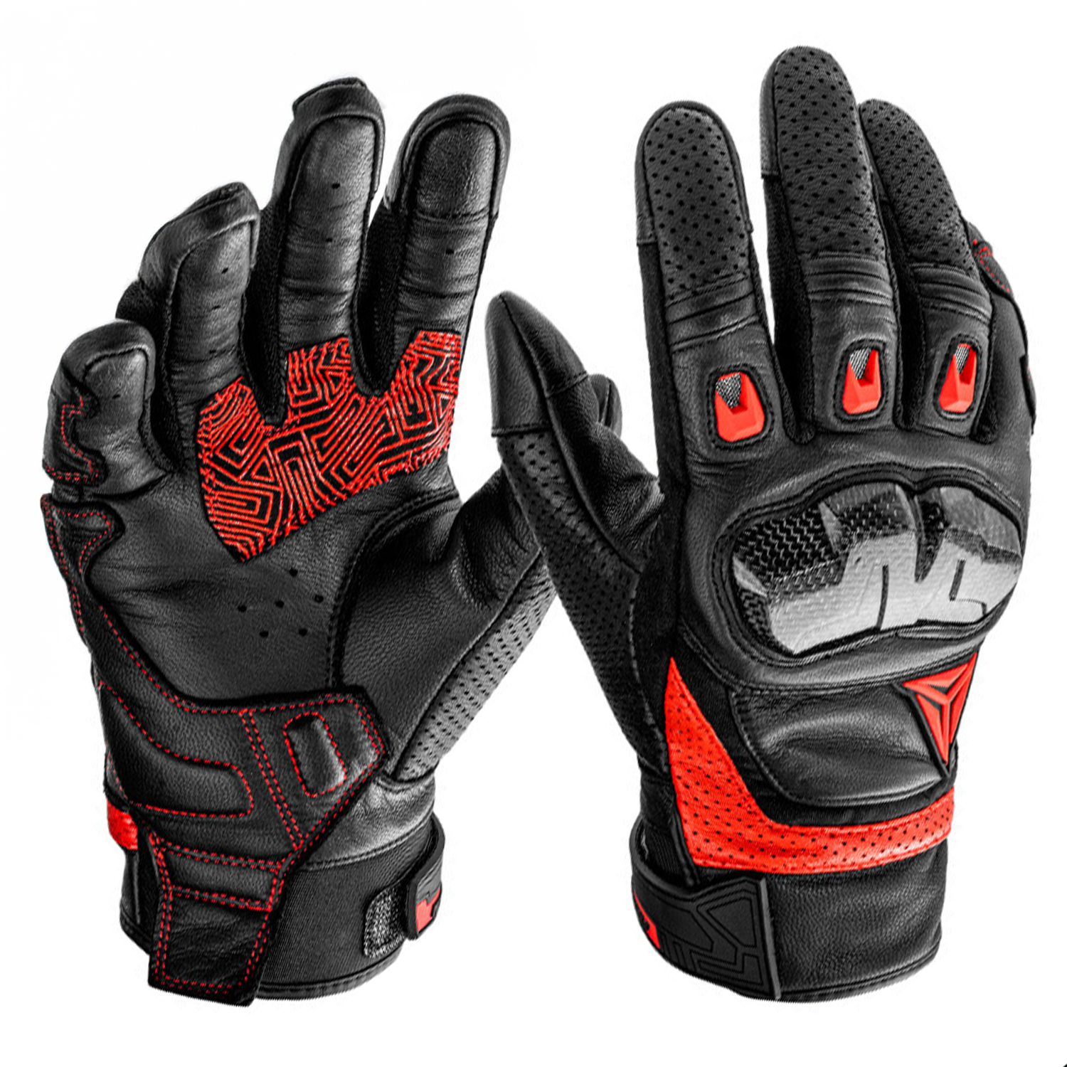 Luva Motociclismo Prorider Touch em Couro