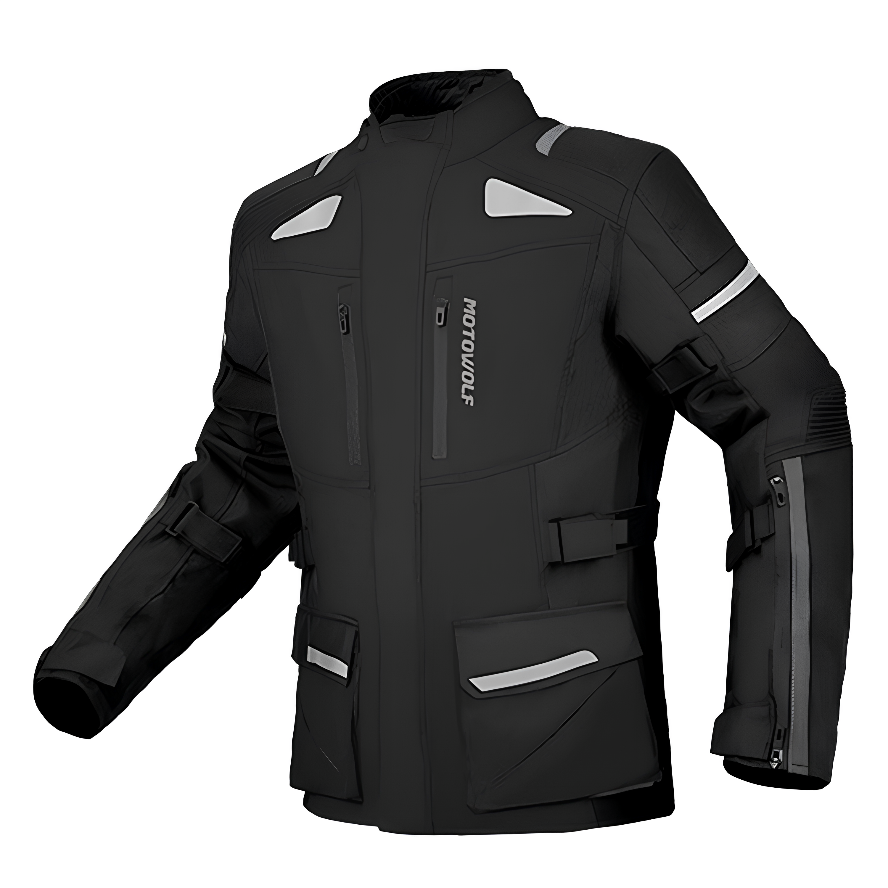 Jaqueta 3 em 1 RiderFlex AllWeather Pro - Motociclista, Impermeável, Térmica e com Proteção
